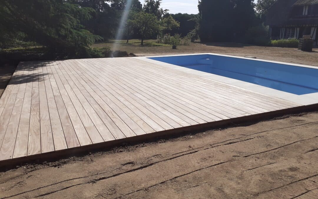 amenagement de piscine et terrasse normandie